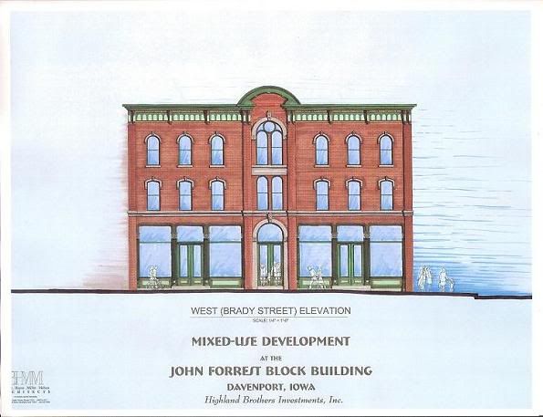 Some downtown Davenport projects, over the last 5 years ...