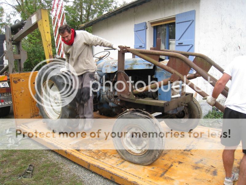 Arrivée du same 360 TD 4x4 1966 Fordson6