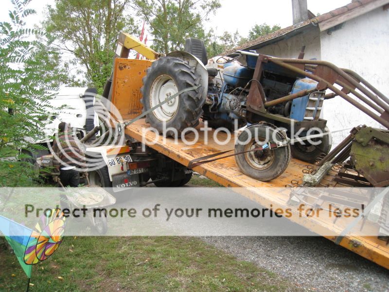 Arrivée du same 360 TD 4x4 1966 Fordson9