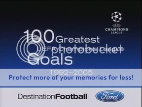 GREATEST 100 Goals of Champion League 1992 - 2005 100