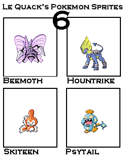 [PokeCommunity.com] Sprites by Le Quack