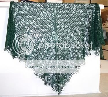 Free Knitting Pattern - Shetland Lace Shawl from the Lace shawls