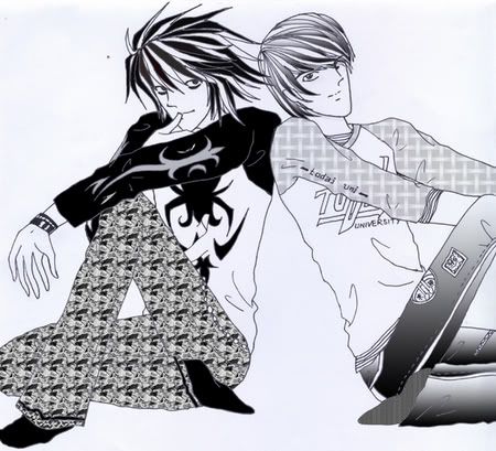 Raito and Ryuuzaki again