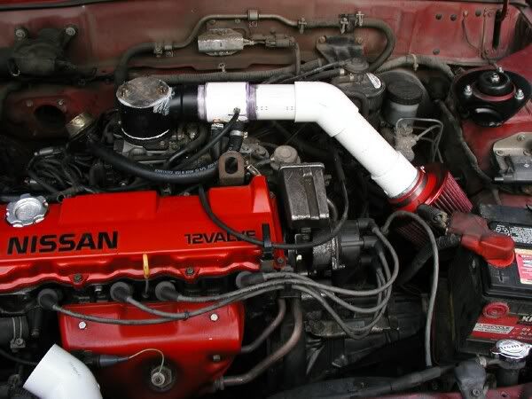 GA16i Cold Air Intake. IDEAS?? - Nissan Forum