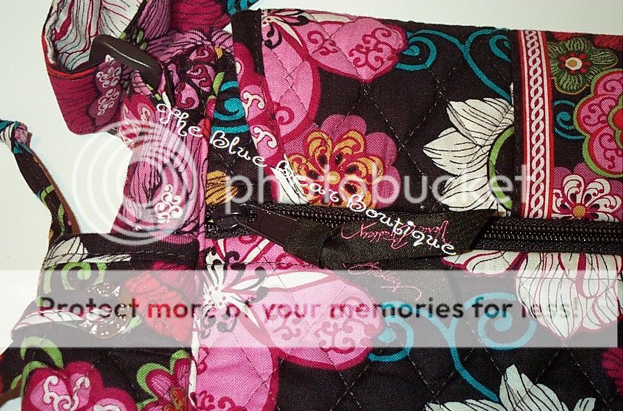 Vera Bradley Retired Mod Floral Pink Lindsay Bag  