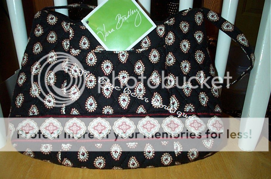 Vera Bradley Retired Molly Style Bag, Classic Black  