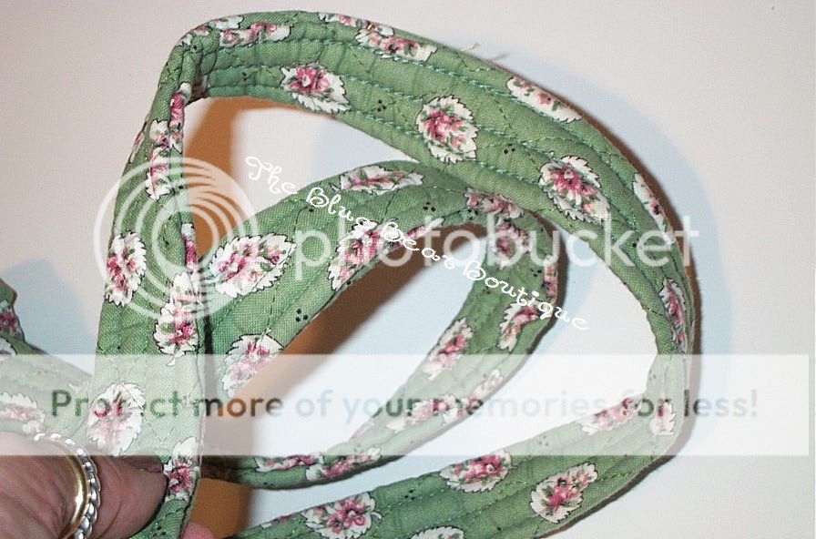 Vera Bradley Retired  Green Leaf  pattern Small Duffel bag 