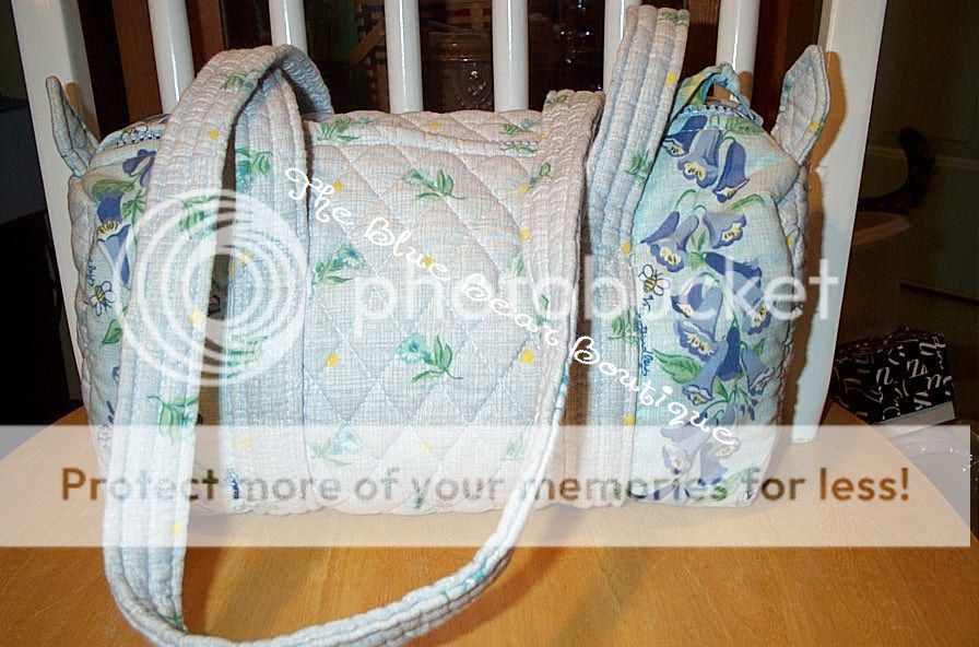 Vera Bradley Retired Rare Watercolor Classic Bag  