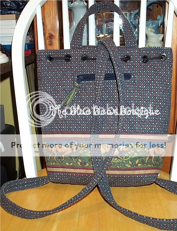 Vera Bradley Mimi Backpack in the Retired  Westchester  Pattern 