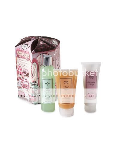 Bath & Body Jaqua Beauty Bakery Peach Mint Gift Set  