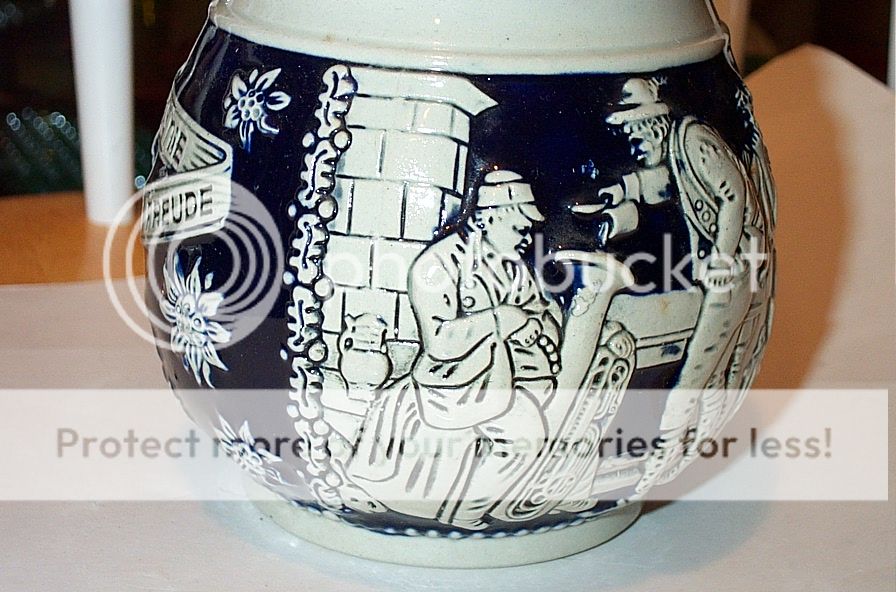 Very Nice Set Of 4 Half Liter Stein/ Mugs