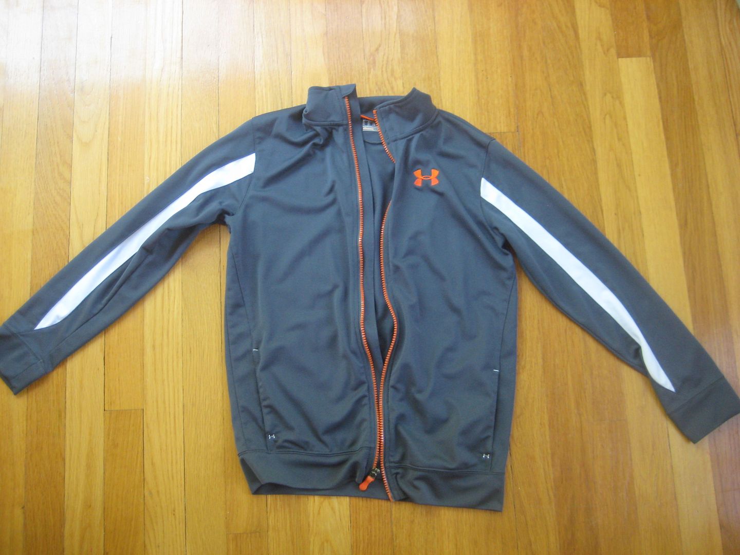 under armour jackets kids orange