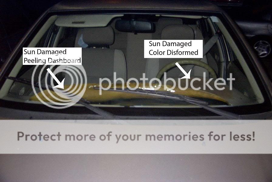 Sun Damaged Car. Melted Dashboard. Community Forums