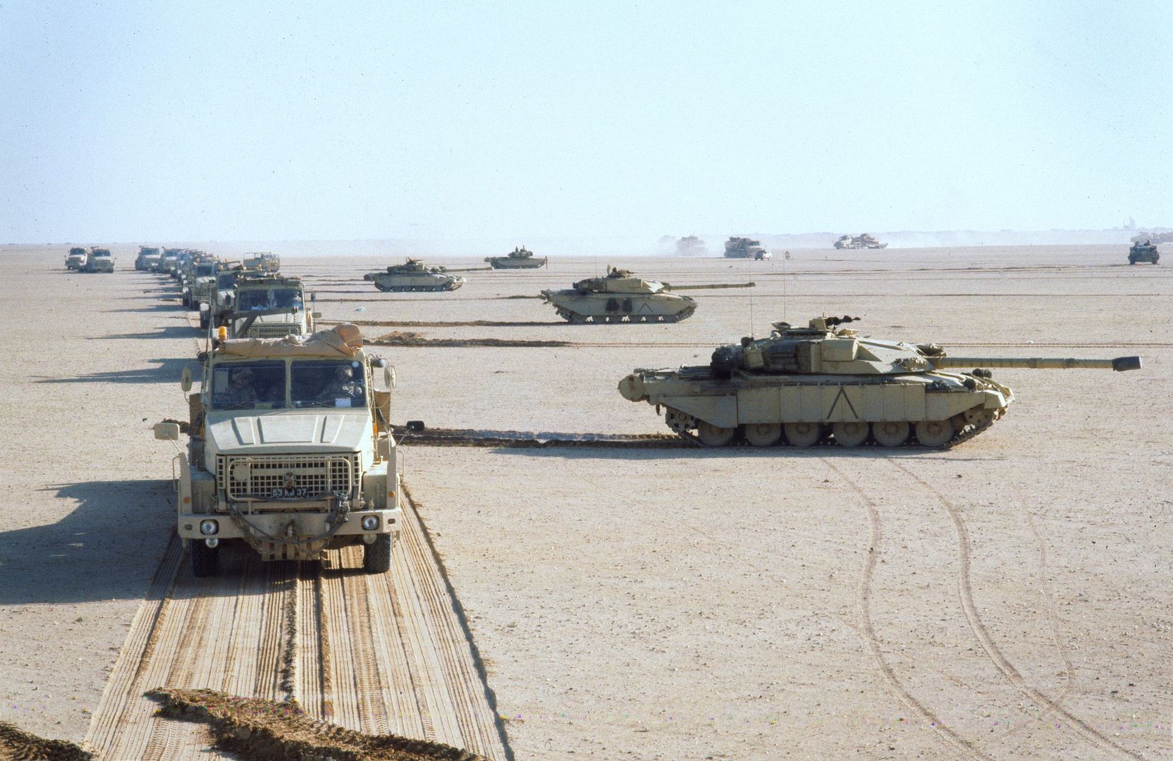 First Gulf War Tank Deployment. - SimHQ Forums