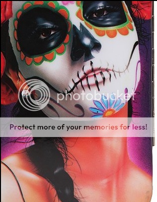 Dia de Los Muertos Wallet Horror Bettie Page Day of The Dead Punk