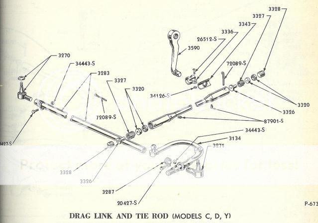 1952 Ford drag link #7