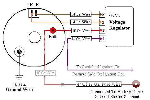 Ford 302 voltage regulator wiring diagram #7