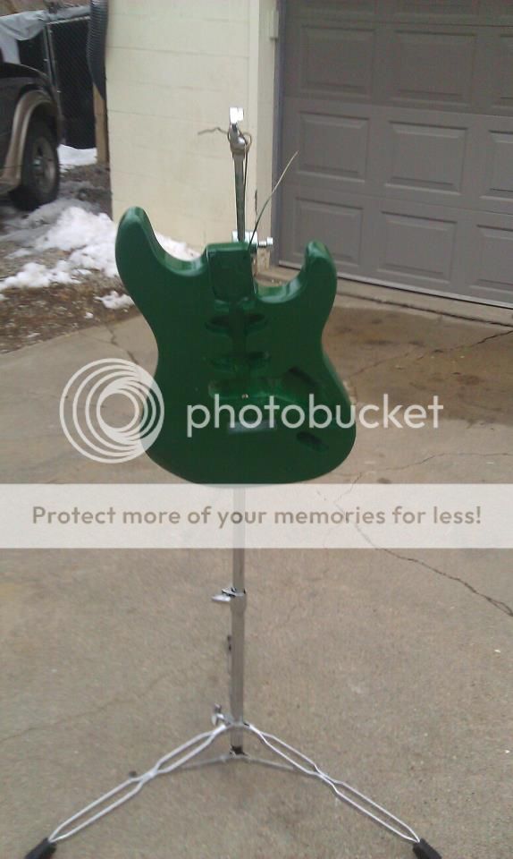 My Peavey Predator Refinish project (Greenburst goodiness!)  Predator1_zps5bb817c6