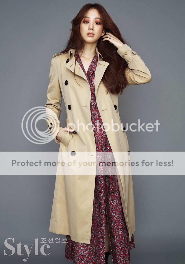 Jung Ryeo Won For Burberry In Korean Style | Couch Kimchi