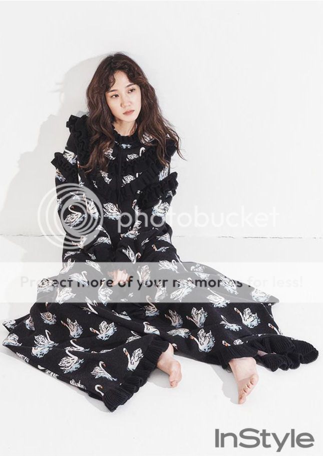 Park Eun Bin For January InStyle | Couch Kimchi