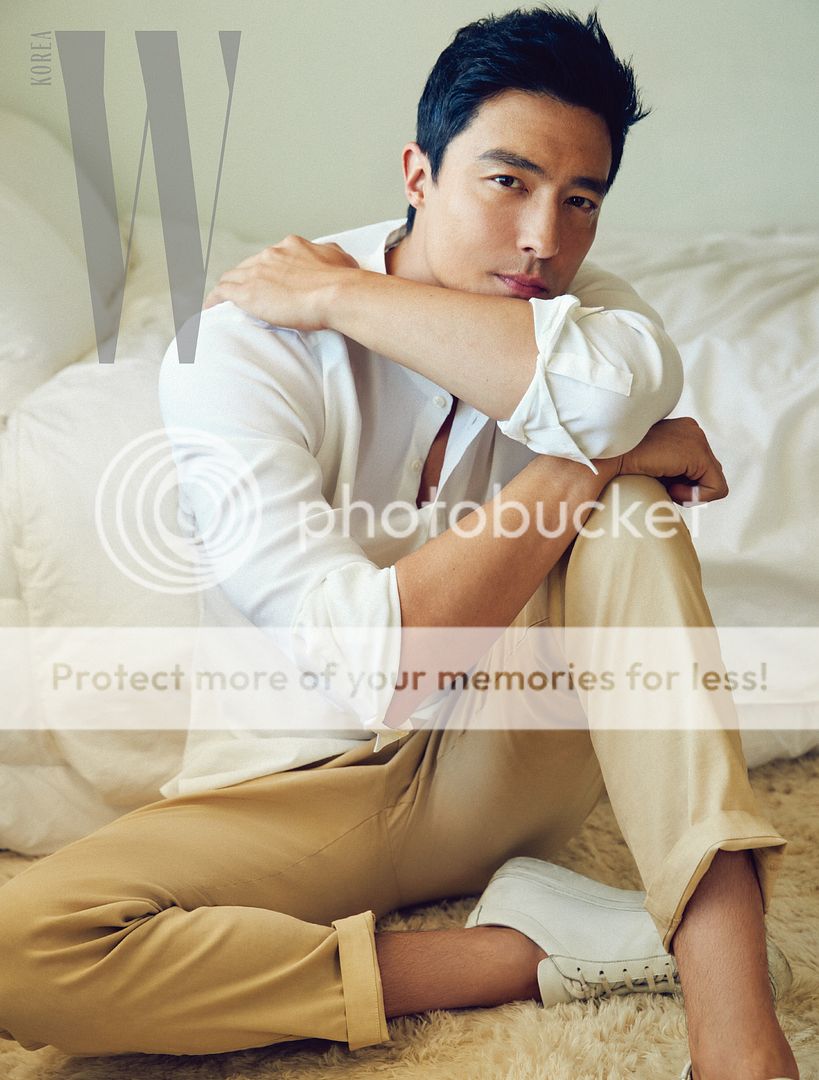 Daniel Henney Looks Relaxed And Comfy In W Korea | Couch Kimchi