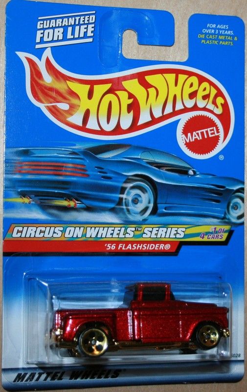 HOT WHEELS 2000 CIRCUS ON WHEELS SERIES /'56 FLASHSIDER