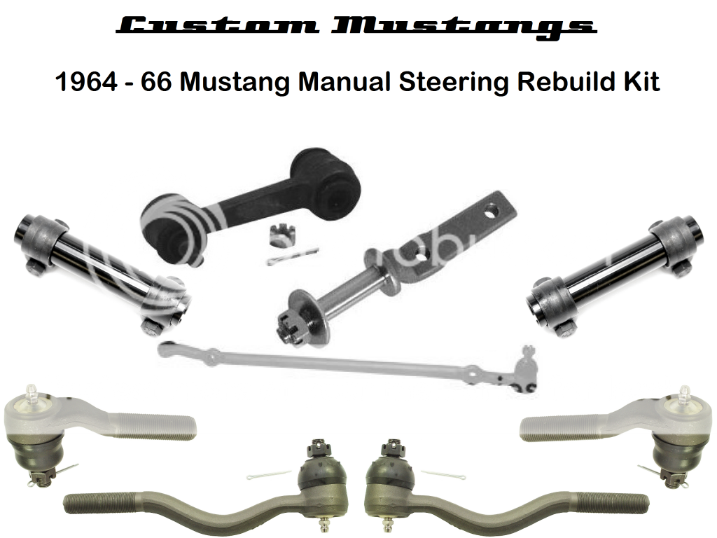 Ford mustang steering box rebuild kit #9