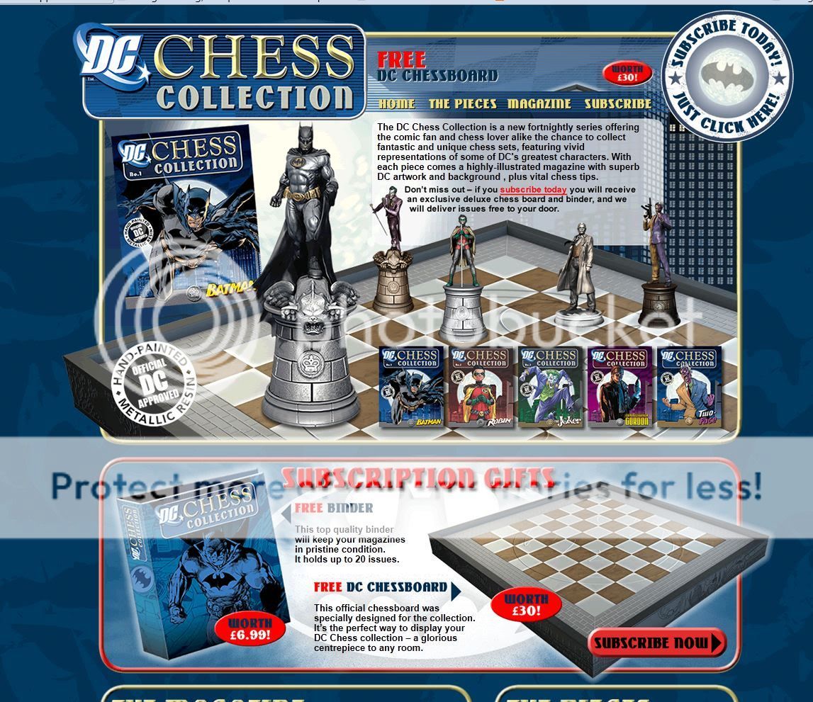 Batman : le jeu d'echec Chess