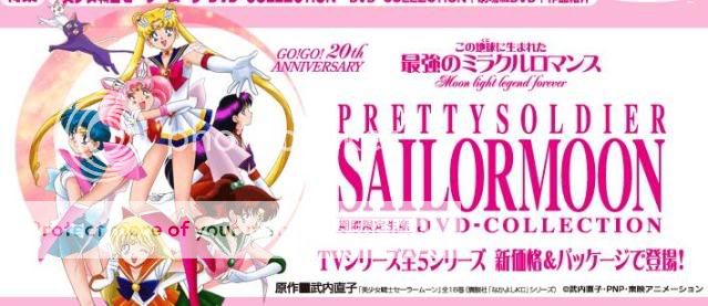 Sailor Moon se prepara para celebrar 20 aos Gogo20anniversary