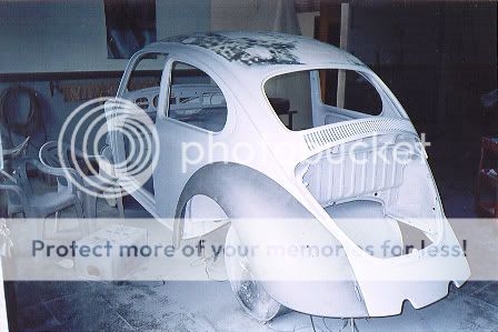 White Rhino - VW 1200 '71 Pintura_5