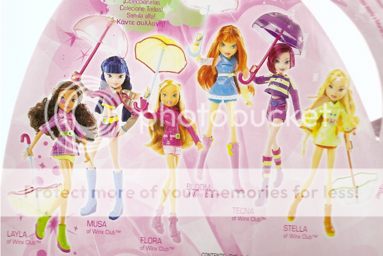 Umbrella Dolls by Mattel Rainbowgirls