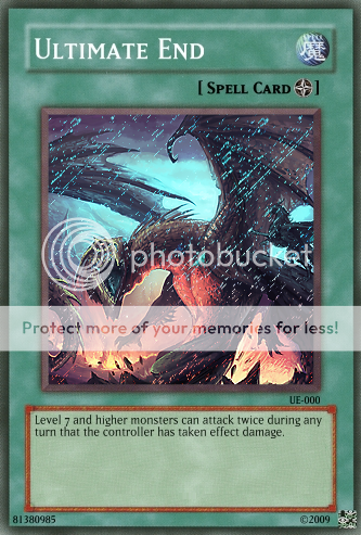 Duel Monsters Cards -- Ultimate End set Ue---000