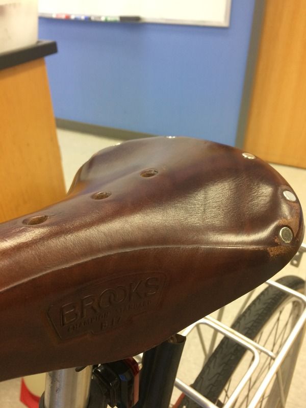 tightening brooks saddle