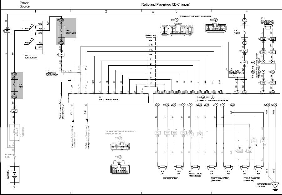 92-96 radio diagrams & wiring - one more time! - ClubLexus ... 2005 lexus rx330 radio wiring diagram 