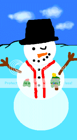 Xtmas Decorations Challenge Snowman