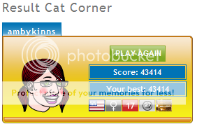 Games Tournament - Round 15 - Cat Corner Catscore