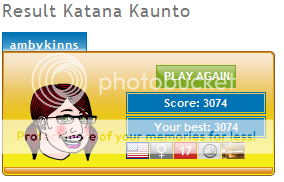 Games Tournament - Round 13 - Katana Kaunto Katanascore