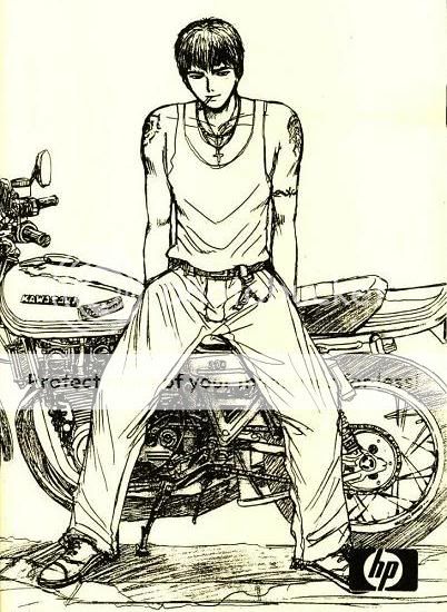 GTO/ Shonan Junai Gumi Onizuka-bike