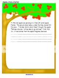 Here are a few thumbnail sample pages from the Apples Theme Curriculum 