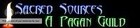 Sacred Sources ~A Pagan Guild~ banner