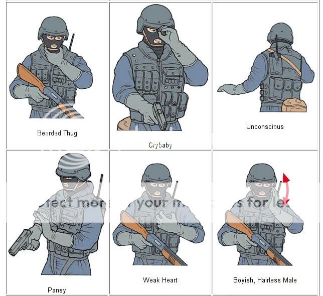 SWAT team hand signals - General Talk - AR15Armory.com