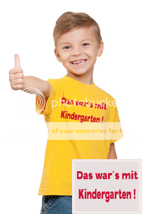 Das wars mit Kindergarten Einschulung Fun T  shirt statt Schultüte