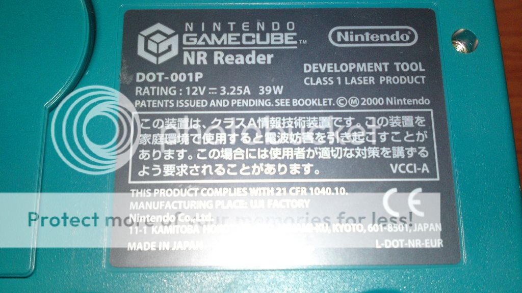 [VDS/ECH] Gamecube NR Reader / Gamecube Mario Sunshine Pack ESP 30062012372