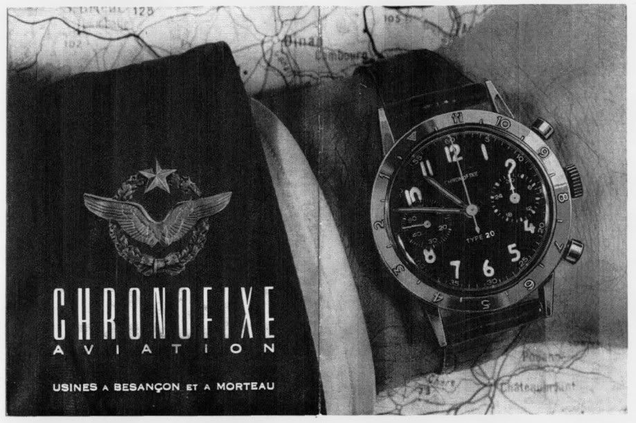 dodane - Publicité de 1948 pour les chronographes Dodane 03ba72f2