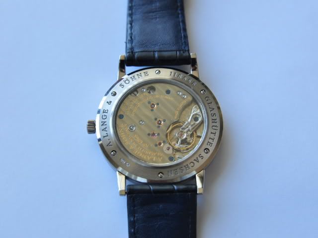 [Vendu] Lange & Sohne 1815 or blanc - cadran noir -  7500 € SSC_2407