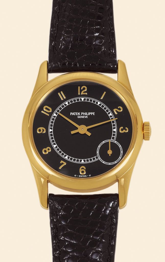 Patek Philippe vintage ou mon attrait pour la calatrava. 5000orjaunecadrannoir