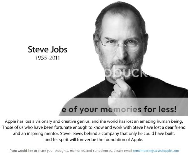 Steve Jobs 1955 - 2011 SteveJobs