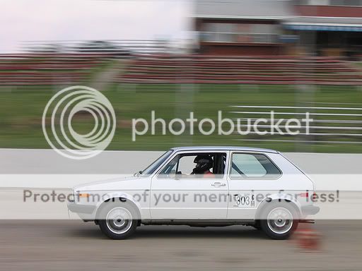 Pictures of the Rabbit racing on track | VW Vortex - Volkswagen Forum