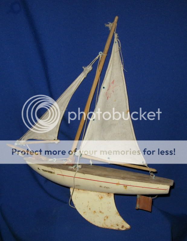 Vintage STAR Birkenhead MKI Model Outdoor Sailing Pond Yacht 