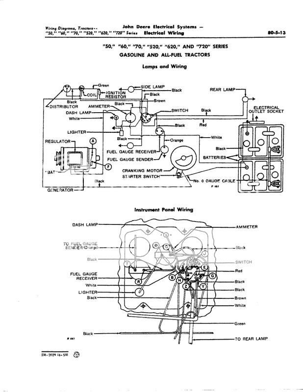 70 wiring for 12 volts to the coil... - Yesterday's Tractors wiring diagram for 720 john deere tractor 